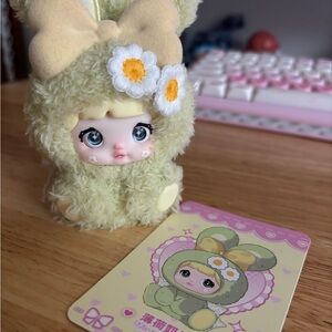 Nommi Baby Sweeheart Bunny Plush